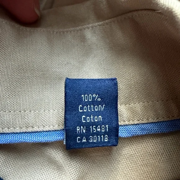 Tommy Hilfiger Men's Tan Dress Shirt - Picture 6 of 11